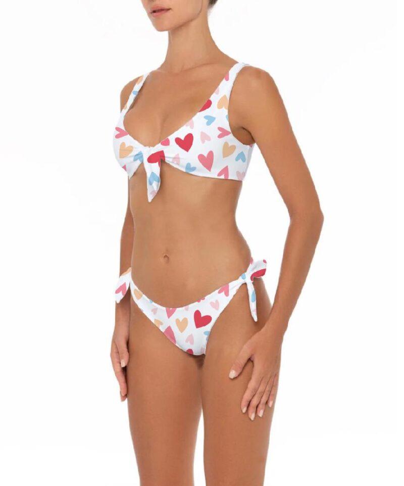 Bow Tie Two Pieces Bikini Set