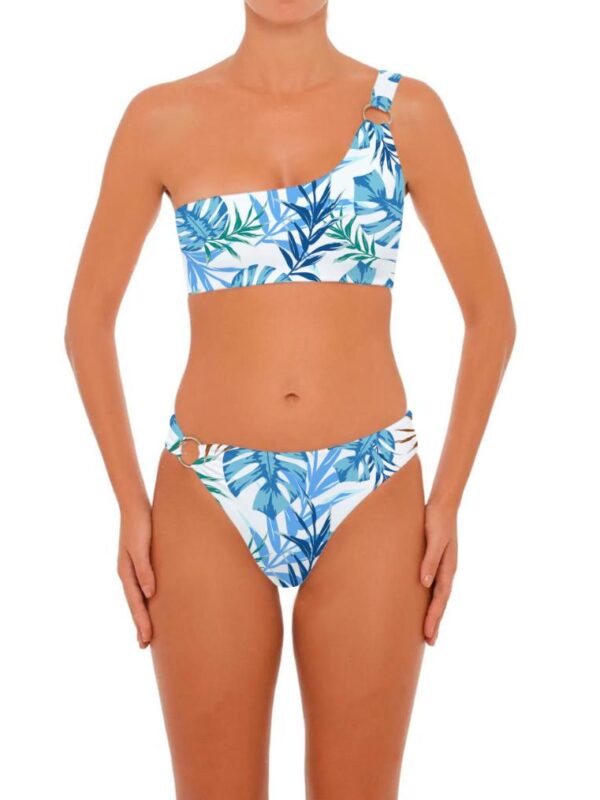 Custom Two Piece Blue Womens Swimsuit