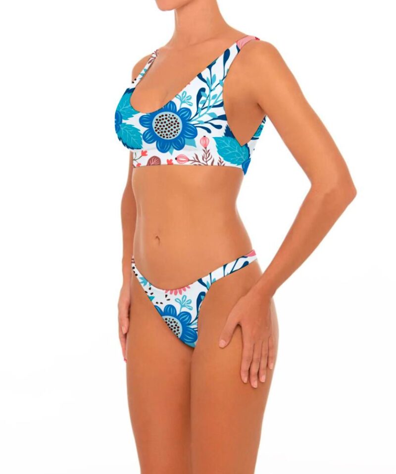 Stretchy Two Pieces Bikini with Paddings