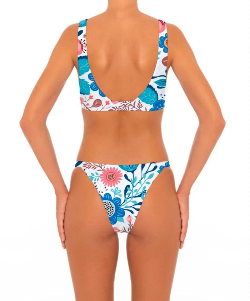 Stretchy Two Pieces Bikini with Paddings