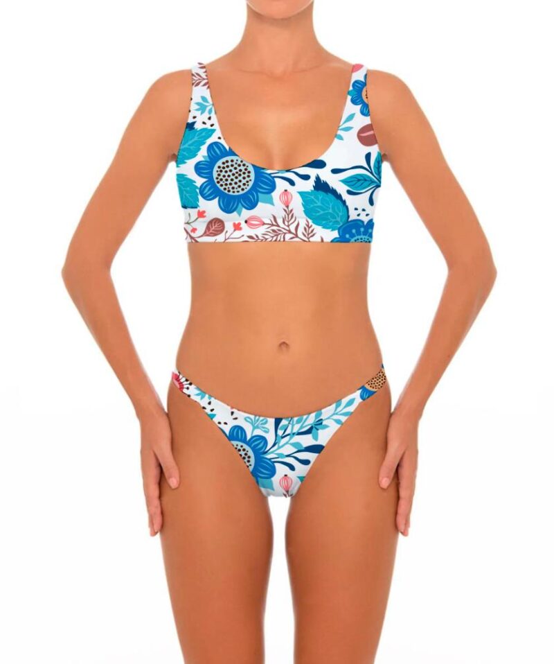 Stretchy Two Pieces Bikini with Paddings