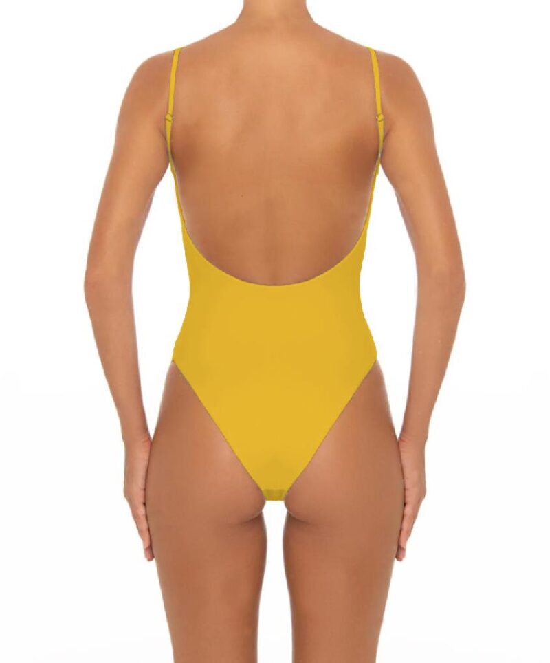 Yellow Sexy Popular Thin Strap Bikini