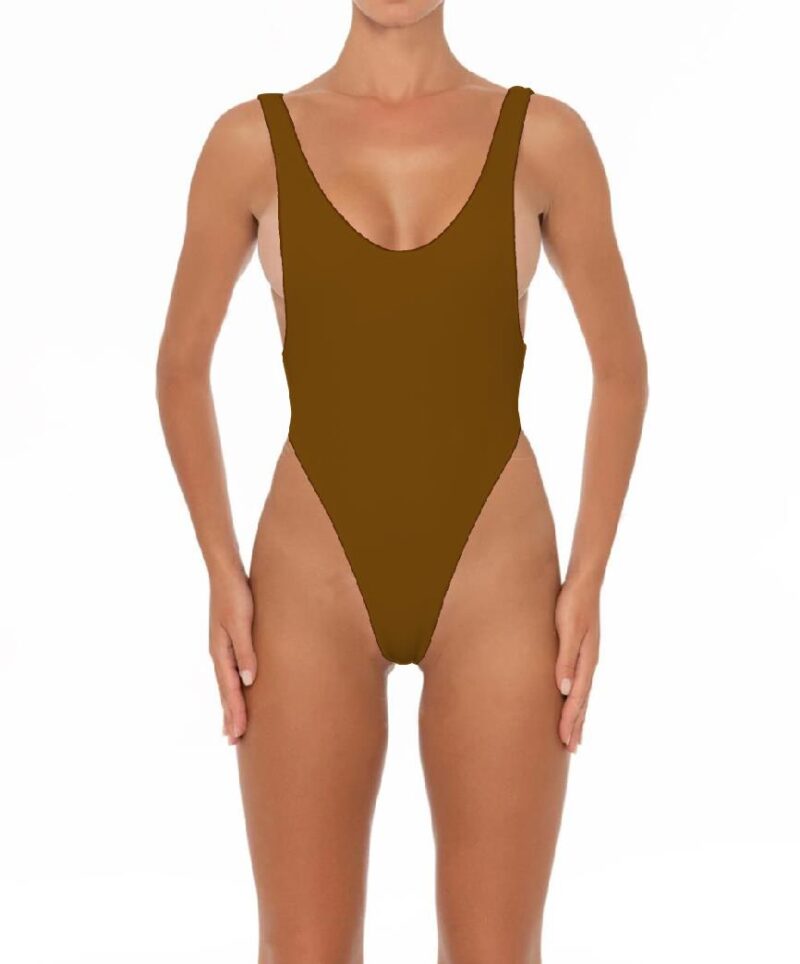 Brown Classic Recycled Stretch Bikini