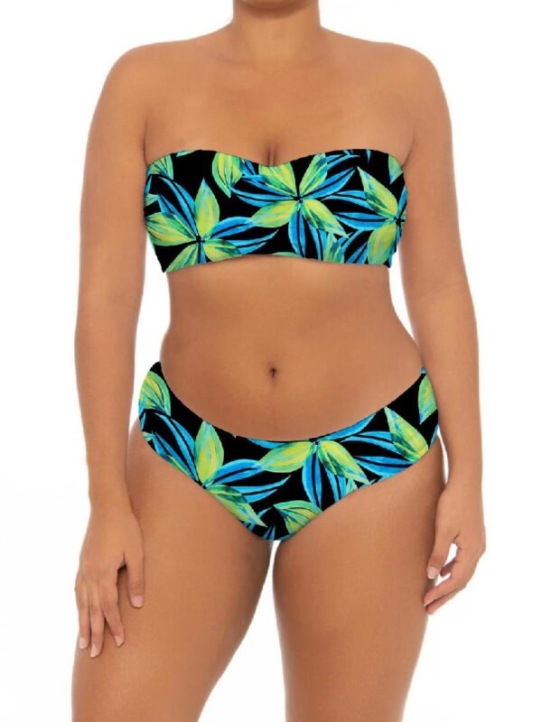 Plus Sexy Full Print Two Piece Bikini