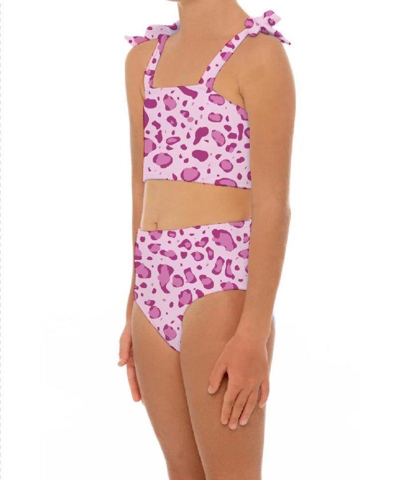 Lovely Pink Two Pieces Full Print