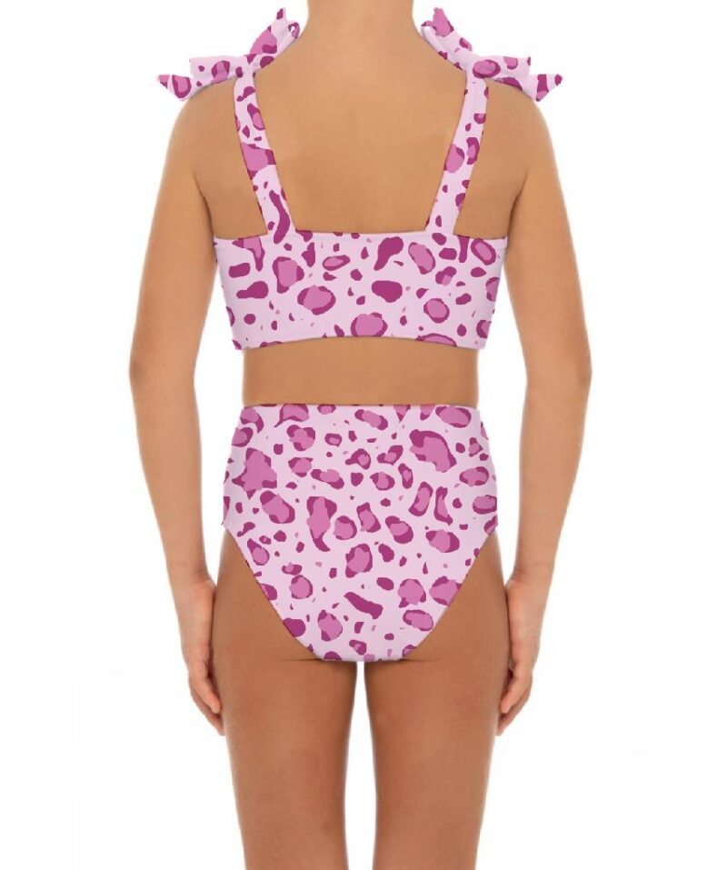 Lovely Pink Two Pieces Full Print