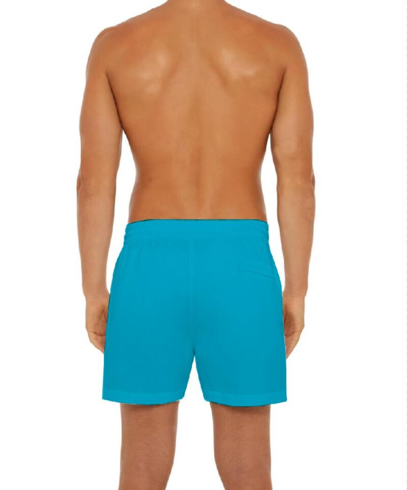 Quick Dry Blue Custom Mens Shorts