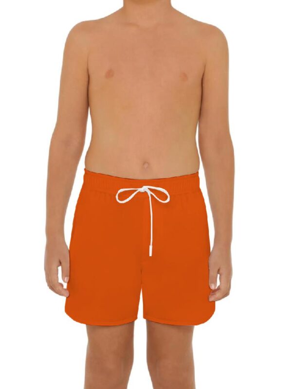Boy's High Quality Orange Short