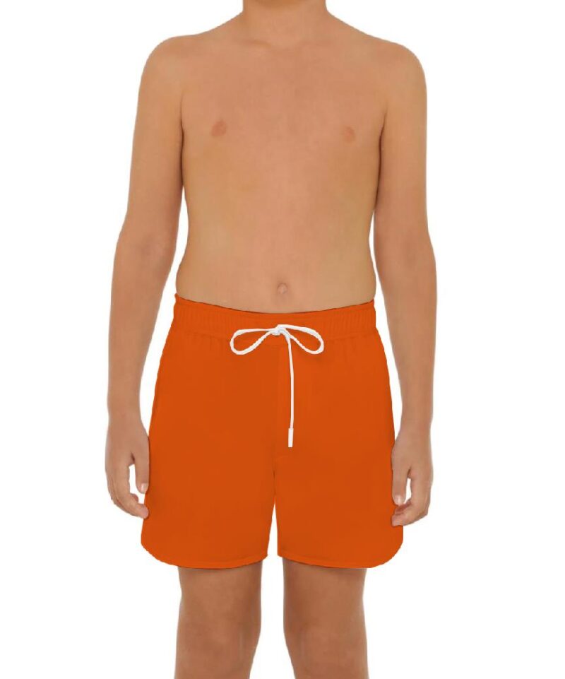 Boy's High Quality Orange Short