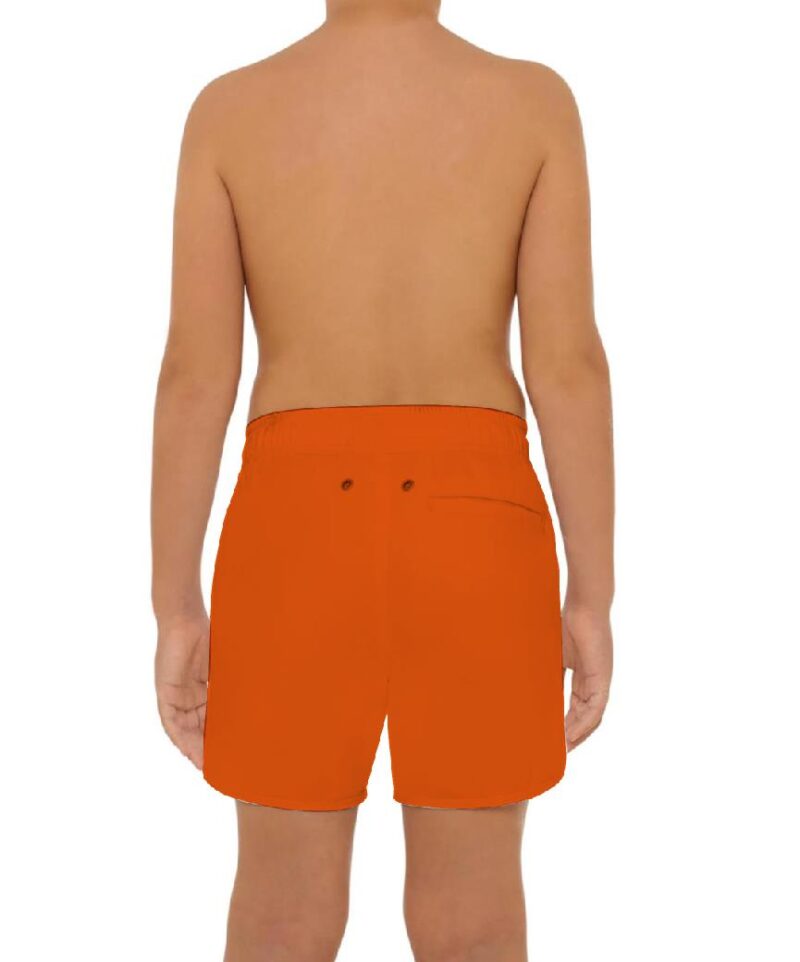 Boy's High Quality Orange Short