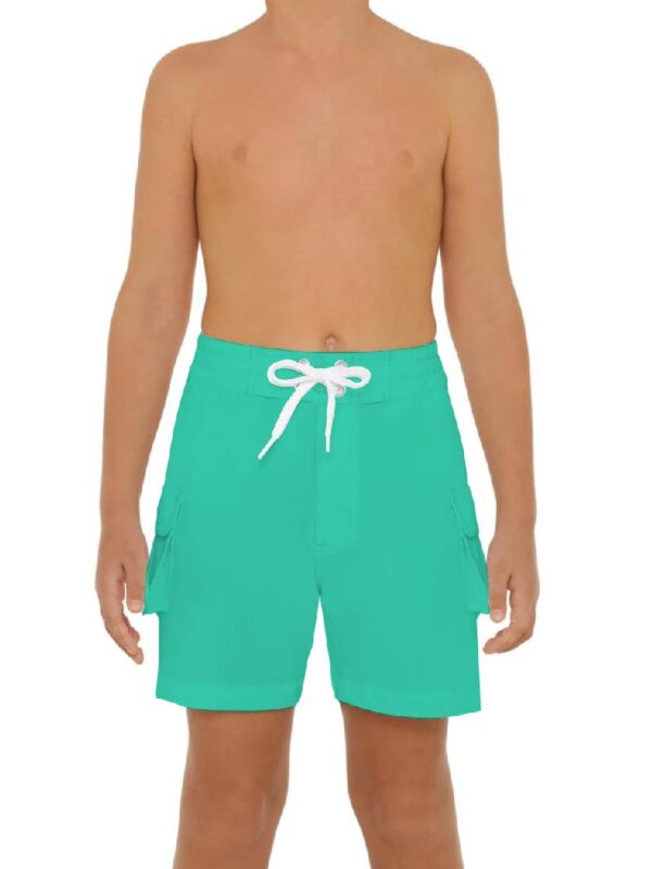 Summer Children Green Beach Shorts