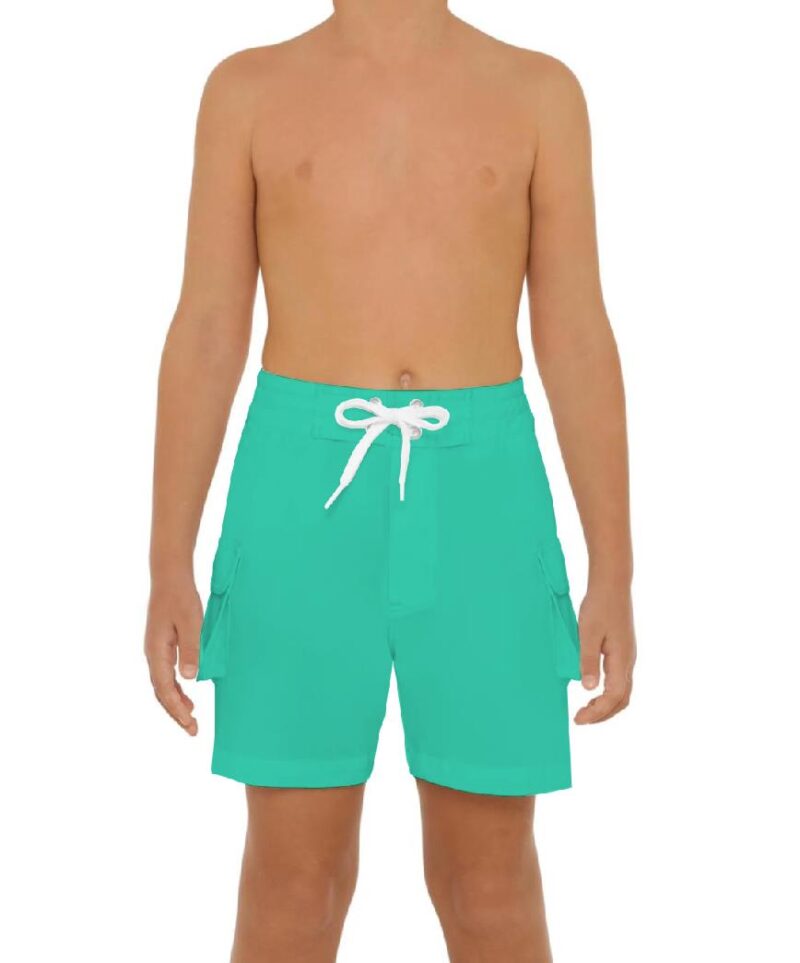 Summer Children Green Beach Shorts