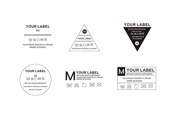 Heat Transfer Print Label designs