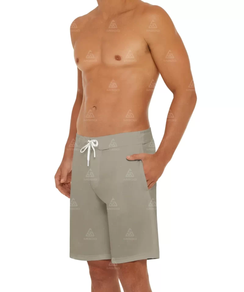 MS01-Men's Pocket Simple Tie Beach Pants Beach Shorts 02