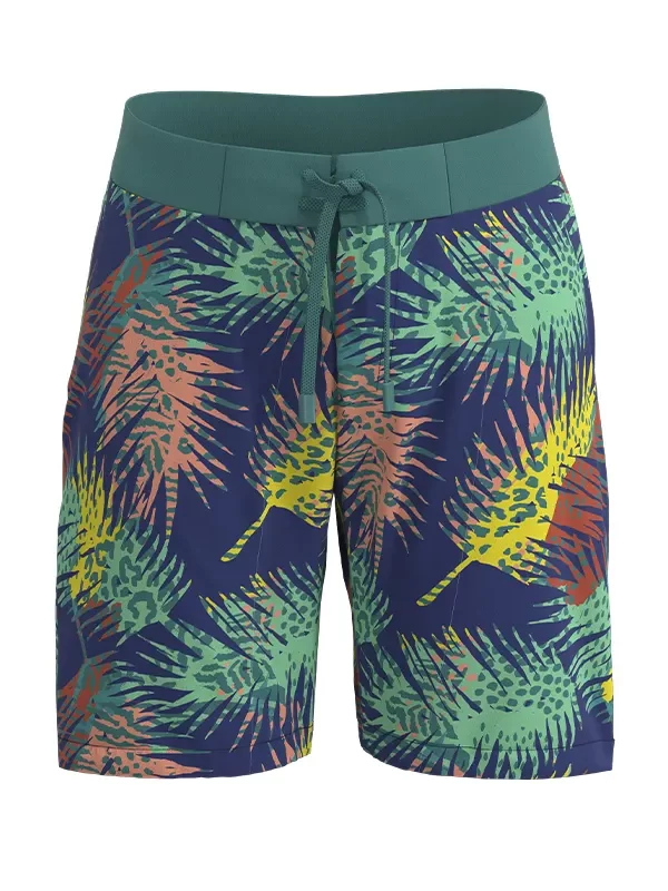 MS24 Men's Simple Flush Waist Tie with Pockets Beach Shorts Beach Shorts