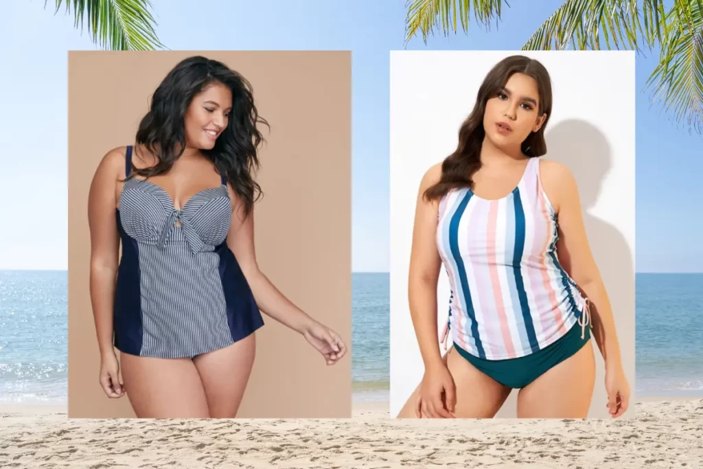 Tankini with Built-in Bra